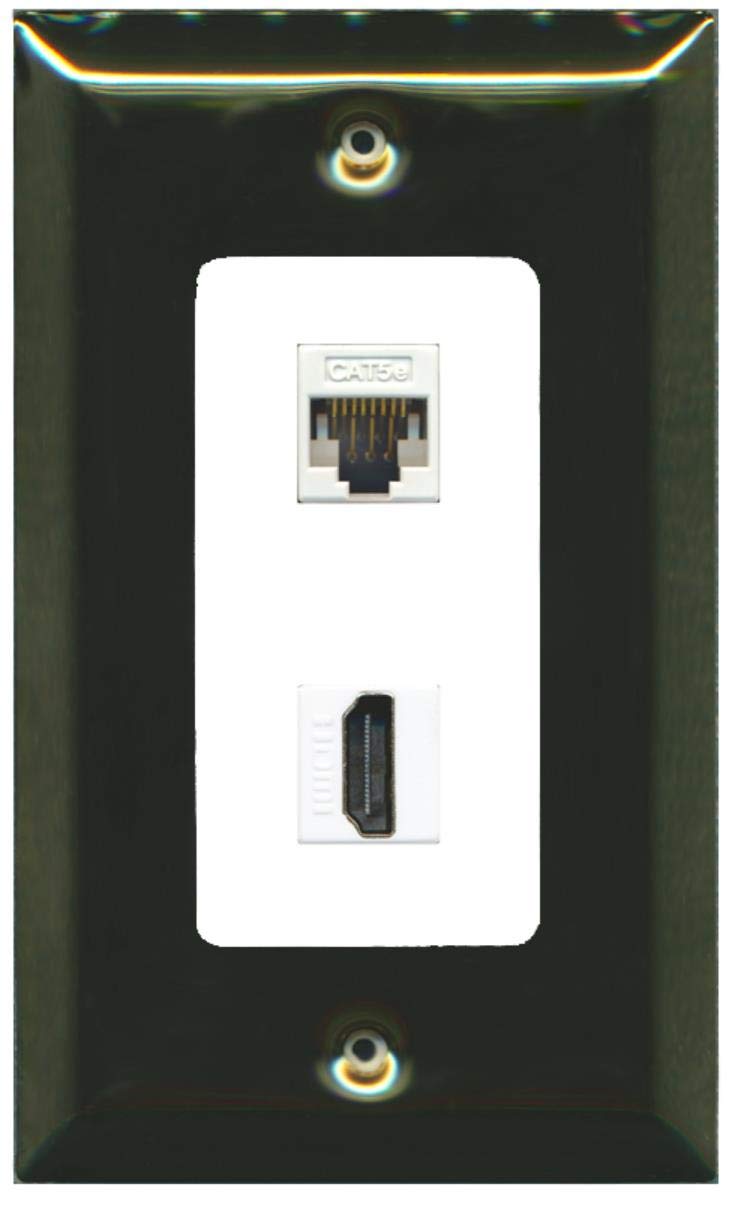 RiteAV - 1 porta HDMI 1 porte RCA verde 1 porte USB A - A 1 Port Cat5e