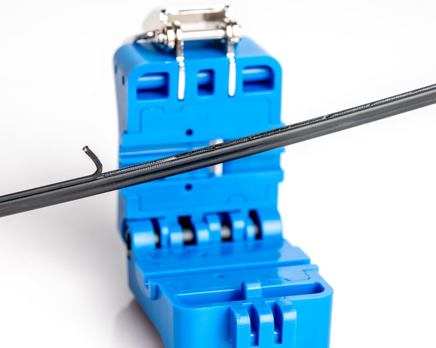 Jonard Tools FOD-2000 Fiber Optic Drop Cable Slitter for 0.250" Flat Cable, Blue