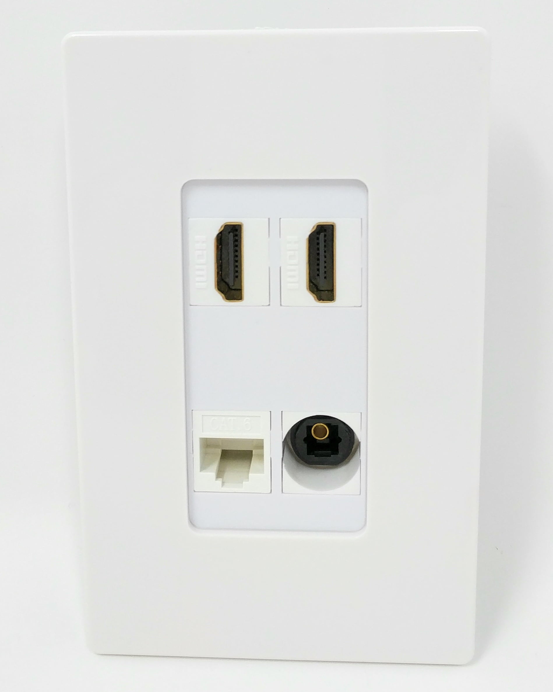 PANNELLO PATCH CAT6 12 porte RJ45 staffa rack montaggio a parete di