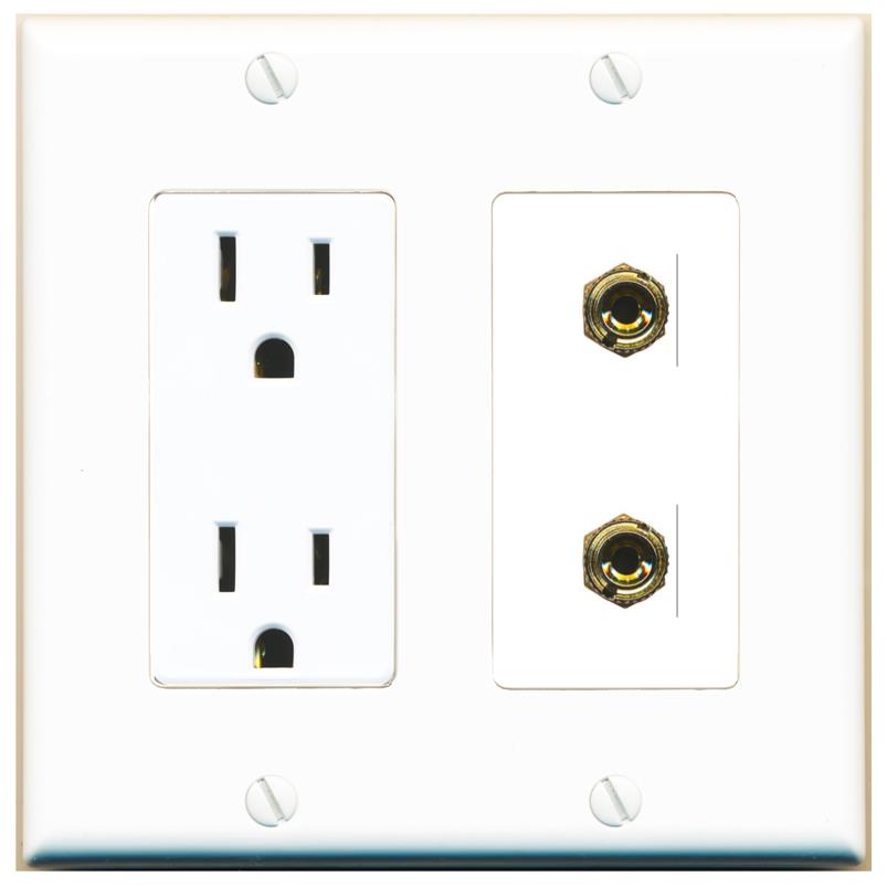 1 Speaker 2 Banana Binding Post Wall Plate 2 Cat6 1 x Toslink O 1 Speaker 2 Banana Binding Post Wall Plate 2 Cat6 1 x Toslink O