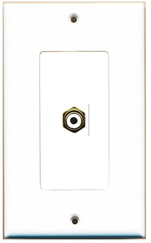11 1 Bianco Slimline Audio Suono Surround Altoparlante Piastra Muro con