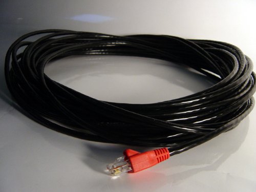 100 FT (30M) Cat5e Direct Burial Waterproof RJ45 Network RJ45 Patch Cable CMXT Fully Tested Connectors Installed!