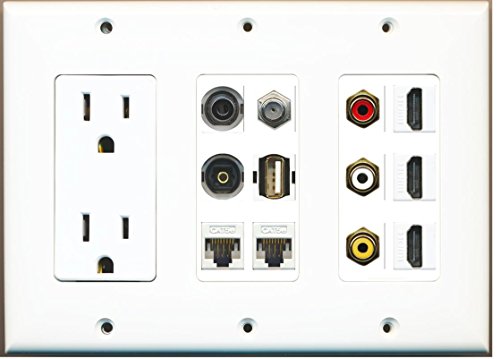 54 - Presa coassiale per TV 9,5mm - Alpha Elettronica