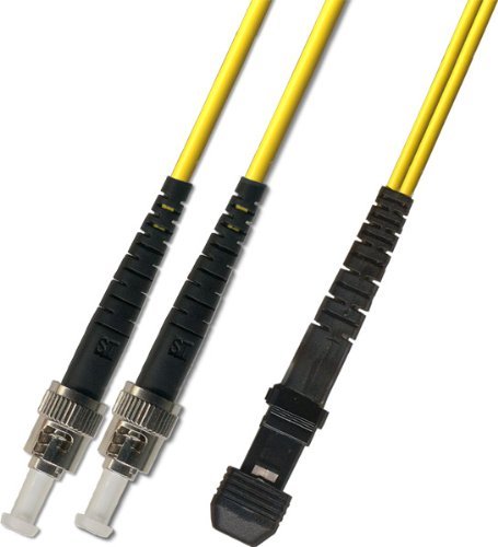 5M Singlemode Duplex Fiber Optic Cable (9/125) - MTRJ to ST