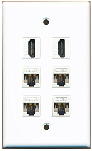 Presa A Muro Esterna Rj45 Cat. 6 Per Reti Presa A Muro Esterna Rj45 Cat. 6 Per Reti