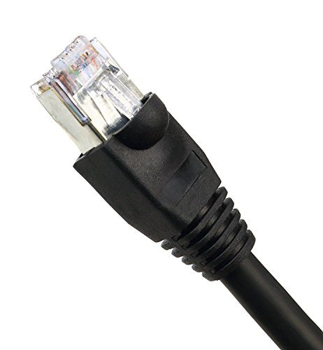 100ft Cat6 Outdoor Waterproof Ethernet Cable Direct Burial (600MHz) Shielded (Pure Copper)