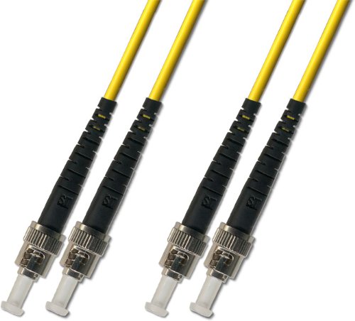 100M Singlemode Duplex Fiber Optic Cable (9/125) - ST to ST