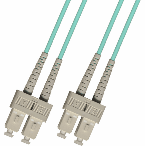 0.3m ( 1FT ) SC-SC Duplex Multimode Fiber Optic Cable 50/125 10 Gigabit Outdoor, Distribution (10GB)