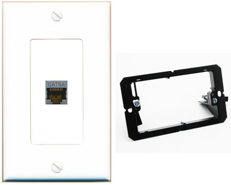CAT6A Wall Plate [White]