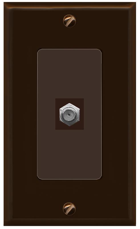 COAX Wall Plate [Brown]