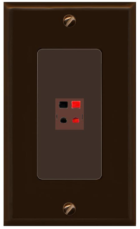 SPEAKER Wall Plate [Brown]