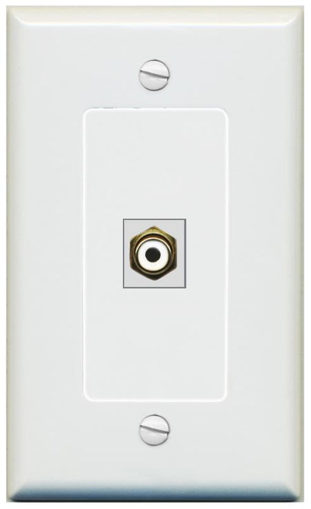 RCA-WHITE Wall Plate [Gray]