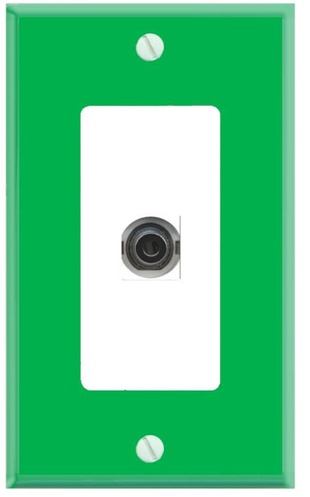 RiteAV 3-5MM Wall Plate [Green-White]