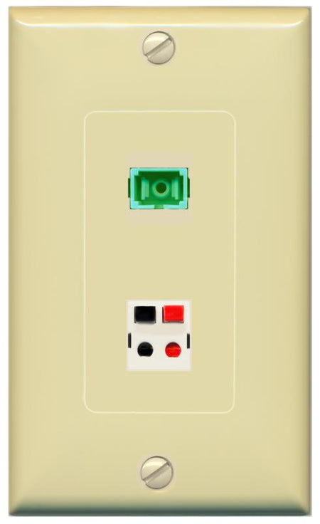 SC-APC-SX SPEAKER Wall Plate [Ivory]