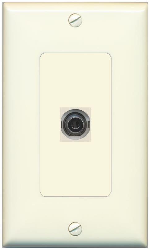 3.5mm Wall Plate [Light-almond]