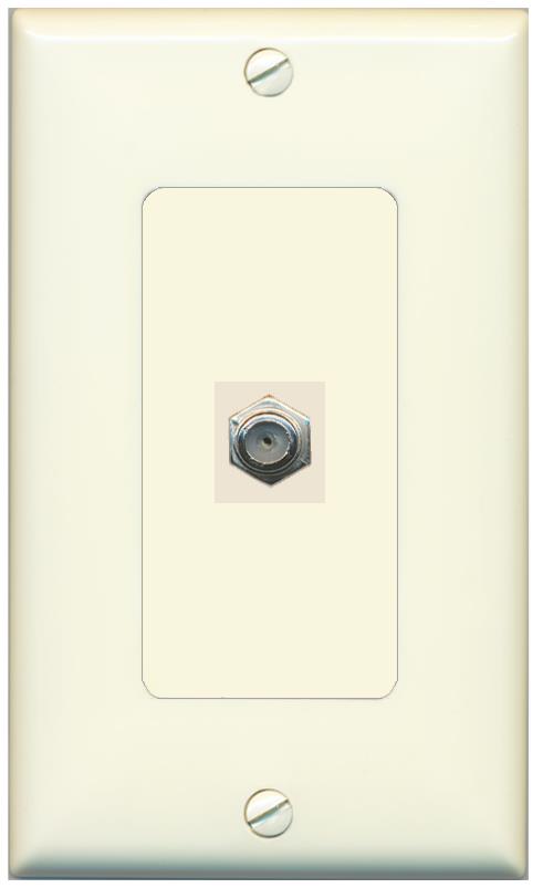 COAX Wall Plate [Light-almond]
