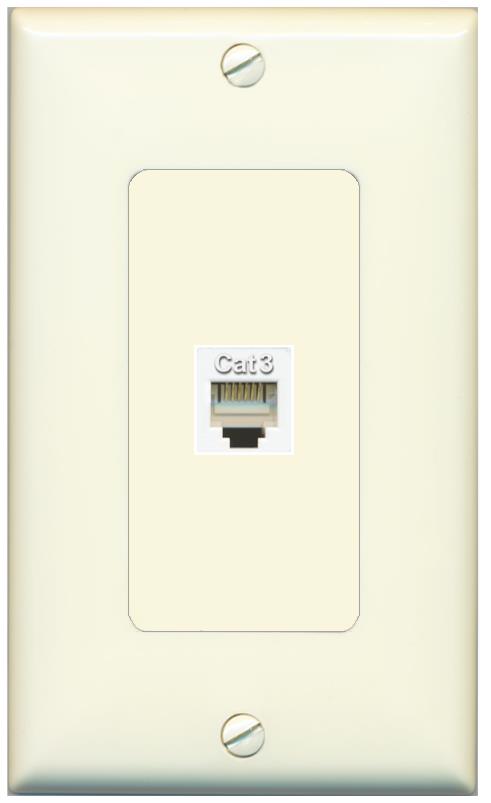 PHONE Wall Plate [Light-almond]