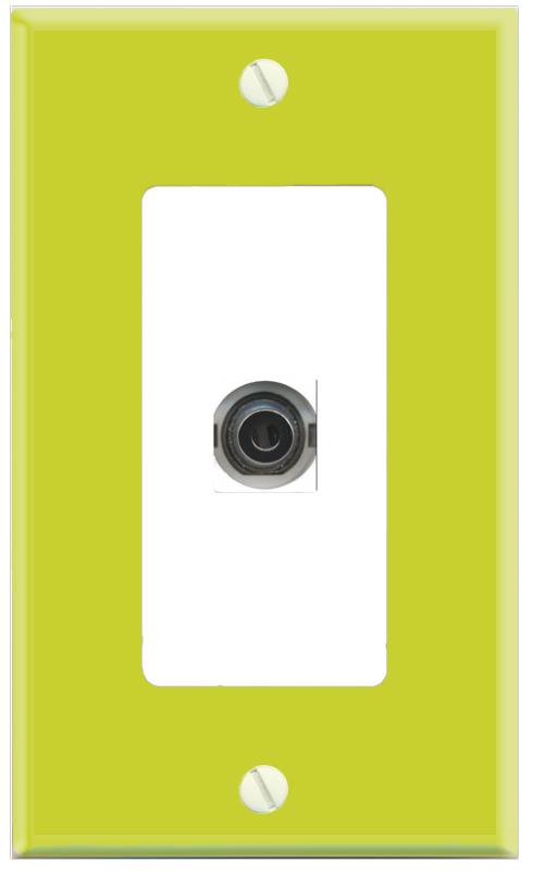 RiteAV 3-5MM Wall Plate [Pea Green-White]