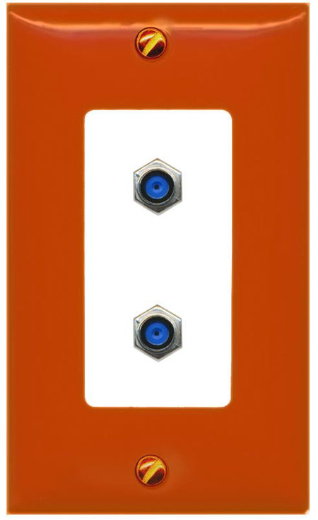 RiteAV 2 F81 Wall Plate [Orange/White]