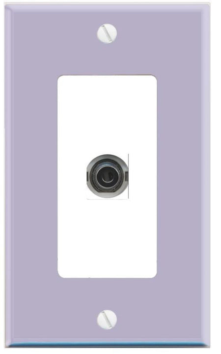 RiteAV 3-5MM Wall Plate [Lavendar-White]