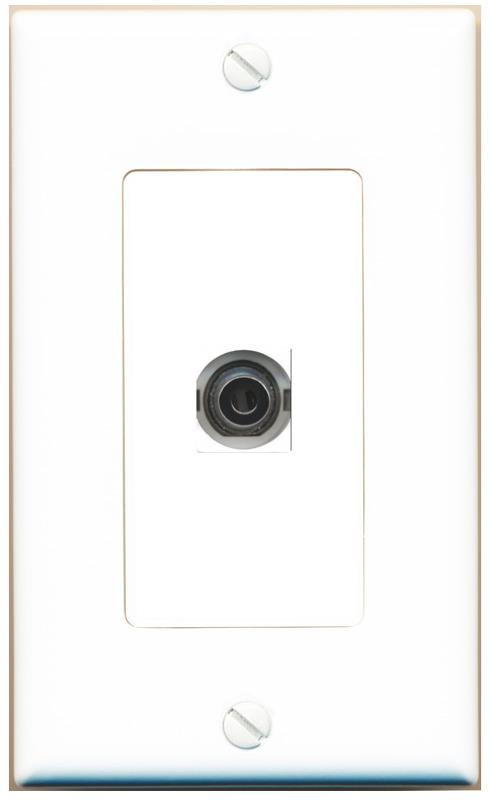 3.5mm Wall Plate [White]