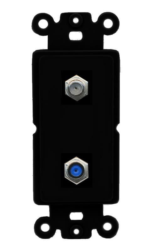 COAX F81 Wall Plate [Black]