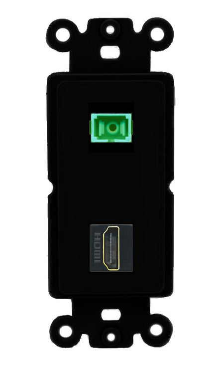HDMI SC-APC-SX Wall Plate [Black]