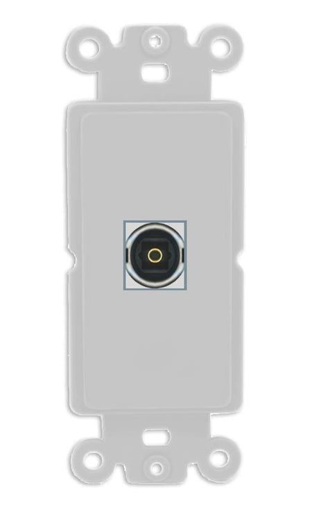 RiteAV TOSLINK Wall Plate Rocker Module [Gray]