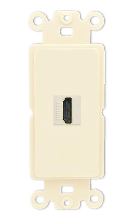 RiteAV HDMI Wall Plate Rocker Module [Light Almond]