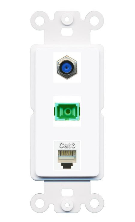 F81 PHONE SC-APC-SX Wall Plate [White]