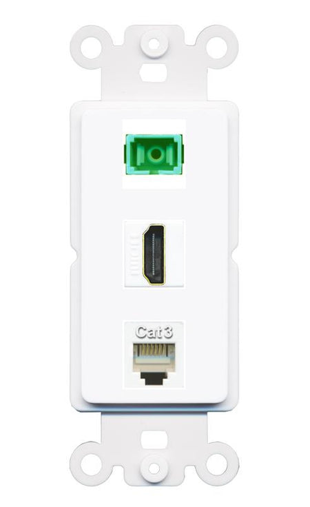 HDMI PHONE SC-APC-SX Wall Plate [White]