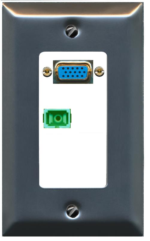 1 SC-APC-SX Wall Plate [White]