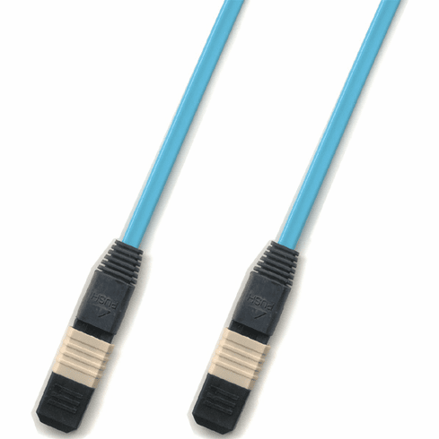 10 Gigabit MPO (MTP) /MPO (MTP) 12 Core Fiber Optic Cable Multimode (50/125) 61M
