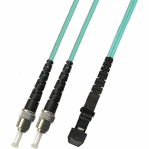 1000M ST-MTRJ Duplex Multimode Fiber Optic Cable 50/125 10 Gigabit Armored (10GB)