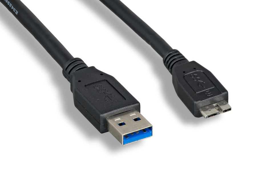RiteAV USB 3.0 A Male to Micro B Male Cable 6ft