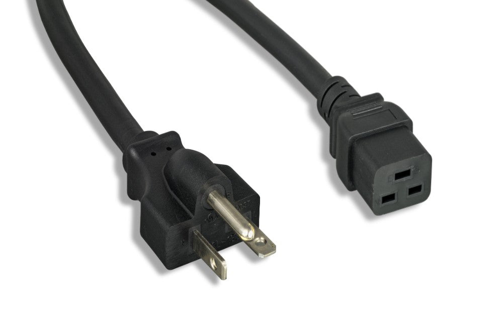 RiteAV Heavy Duty Power Cord NEMA 6-20P / C19 12AWG 8FT