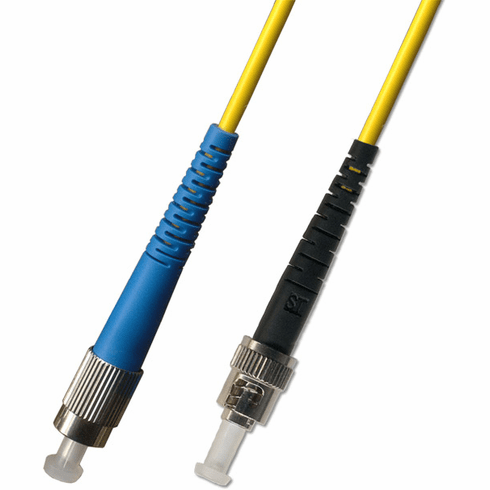 10M FC-ST Simplex Singlemode Fiber Optic Cable 9/125 Plenum