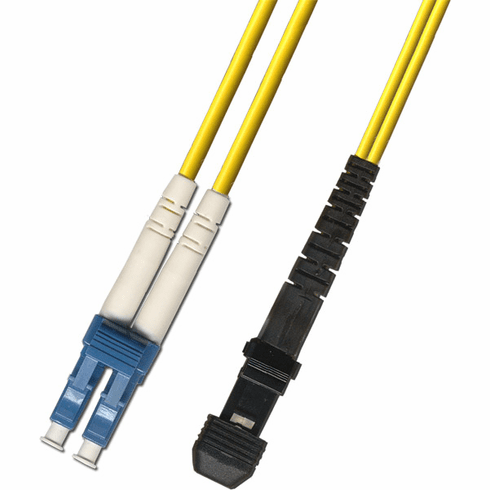 10M LC-MTRJ Duplex Singlemode Fiber Optic Cable 9/125 LSZH