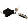 RiteAV - Black Modular Adapter DB25 Female to RJ50