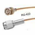 BNC-58 Male to SMA Male 12inch RG-400 Cable