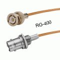 BNC-58 Male to BNC-58 Female Bulkhead 60inch RG-400 Cable