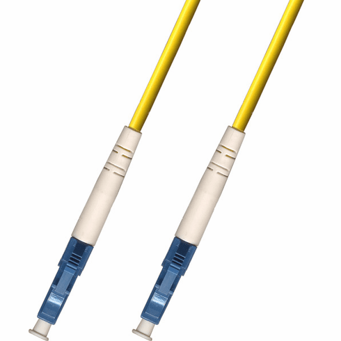 12M LC-LC Simplex Singlemode Fiber Optic Cable 9/125 Plenum
