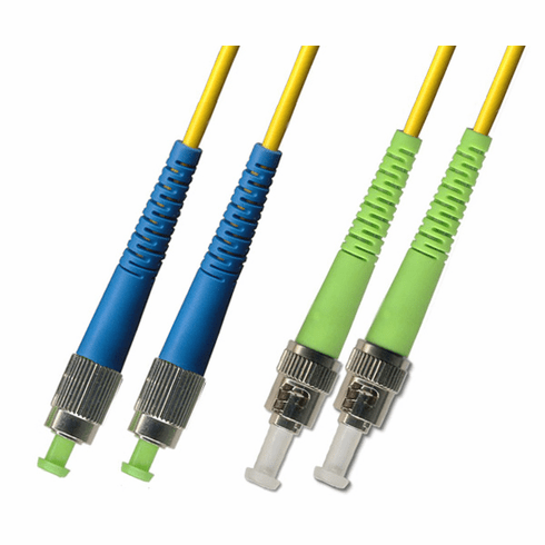 150M FC UPC to ST APC Duplex Singlemode Fiber Optic Cable 9/125