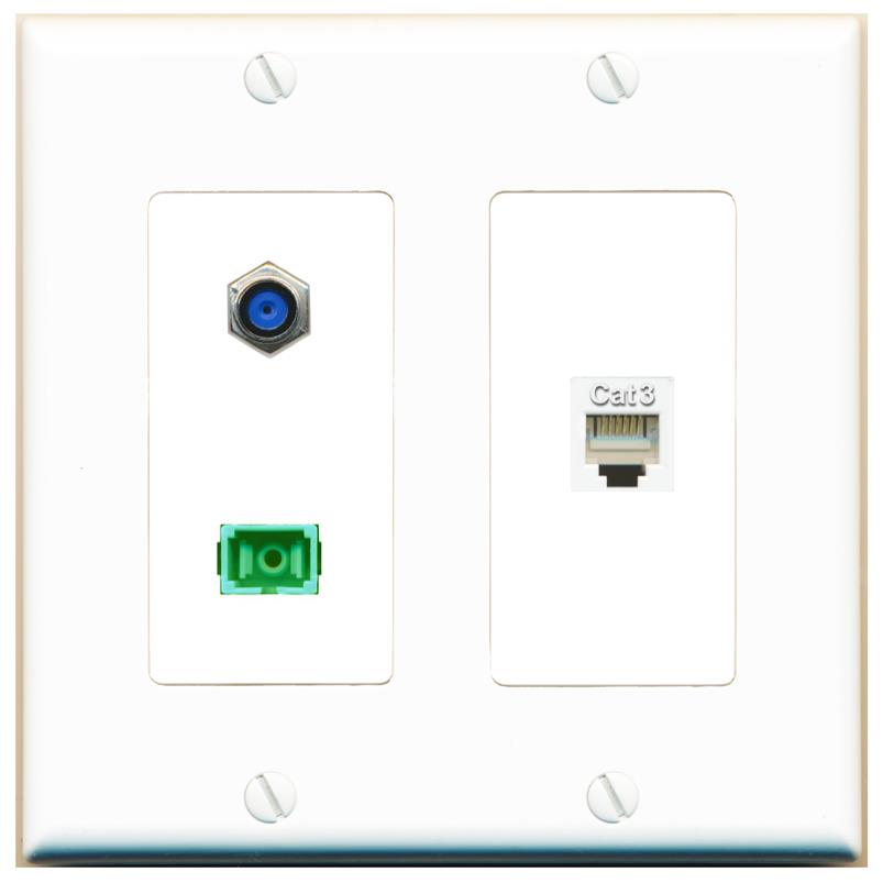 F81 PHONE SC-APC-SX Wall Plate [White]