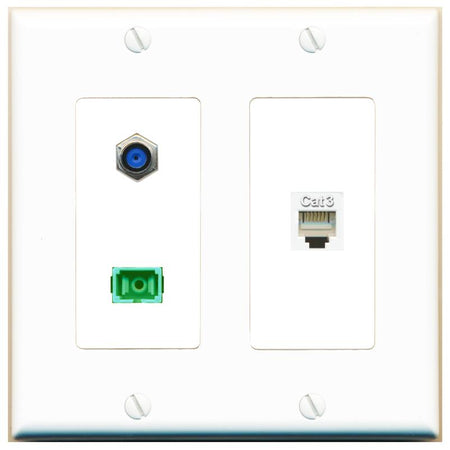 F81 PHONE SC-APC-SX Wall Plate [White]