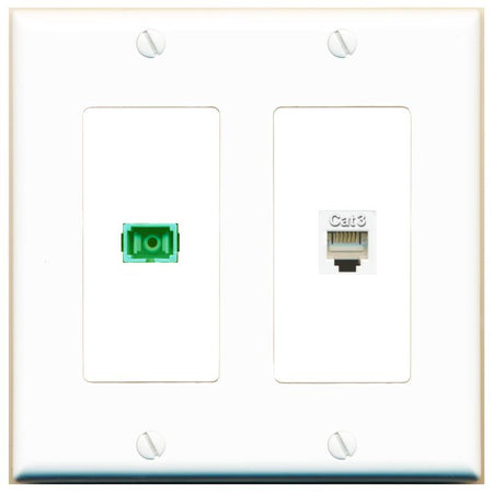 PHONE SC-APC-SX Wall Plate [White]