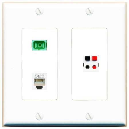 PHONE SC-APC-SX SPEAKER Wall Plate [White]