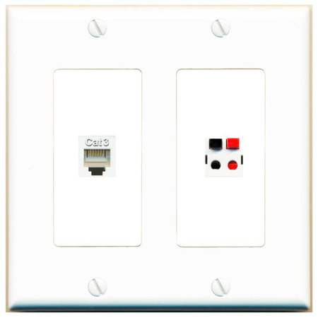 PHONE SPEAKER Wall Plate [White]
