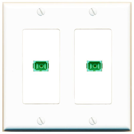 2 SC-APC-SX Wall Plate [White]