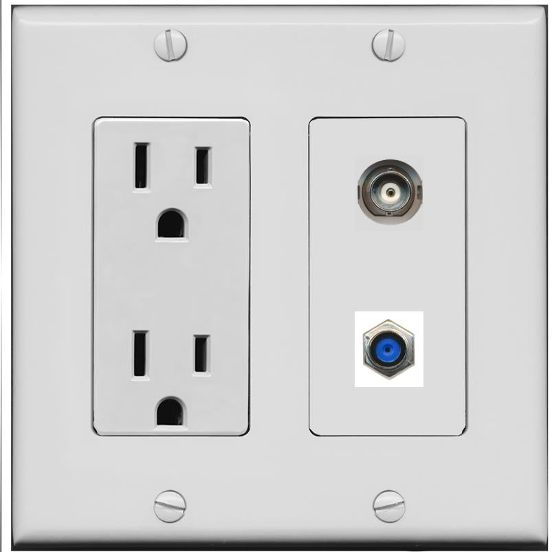 BNC F81 Wall Plate [Gray]